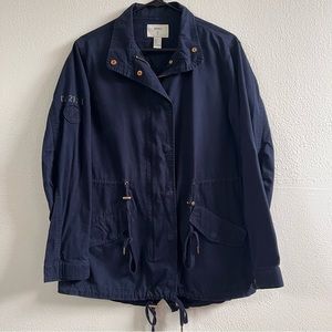 Forever21 Utility Jacket in Navy size M